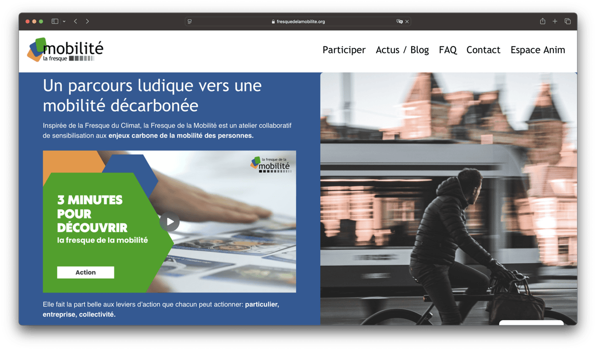 Visuel de la Fresque de la mobilité